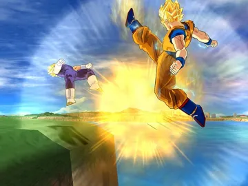 Dragon Ball Z Sparking! (Japan) screen shot game playing